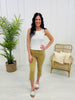 Judy Blue The Works Khaki Capris in Reg/Curvy