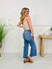 On The Go Tummy Control Wide Leg Jeans