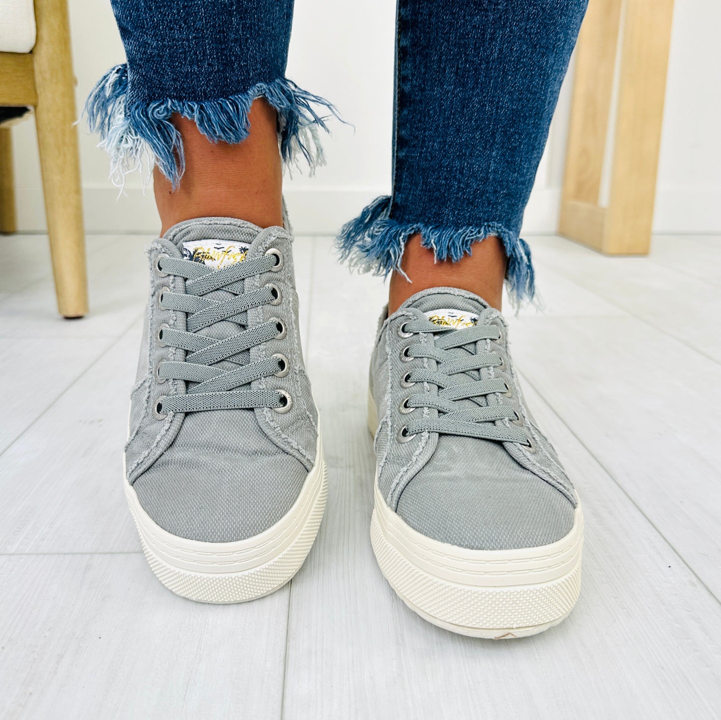 Runaway Rhythm Sneakers In Raindrop Grey