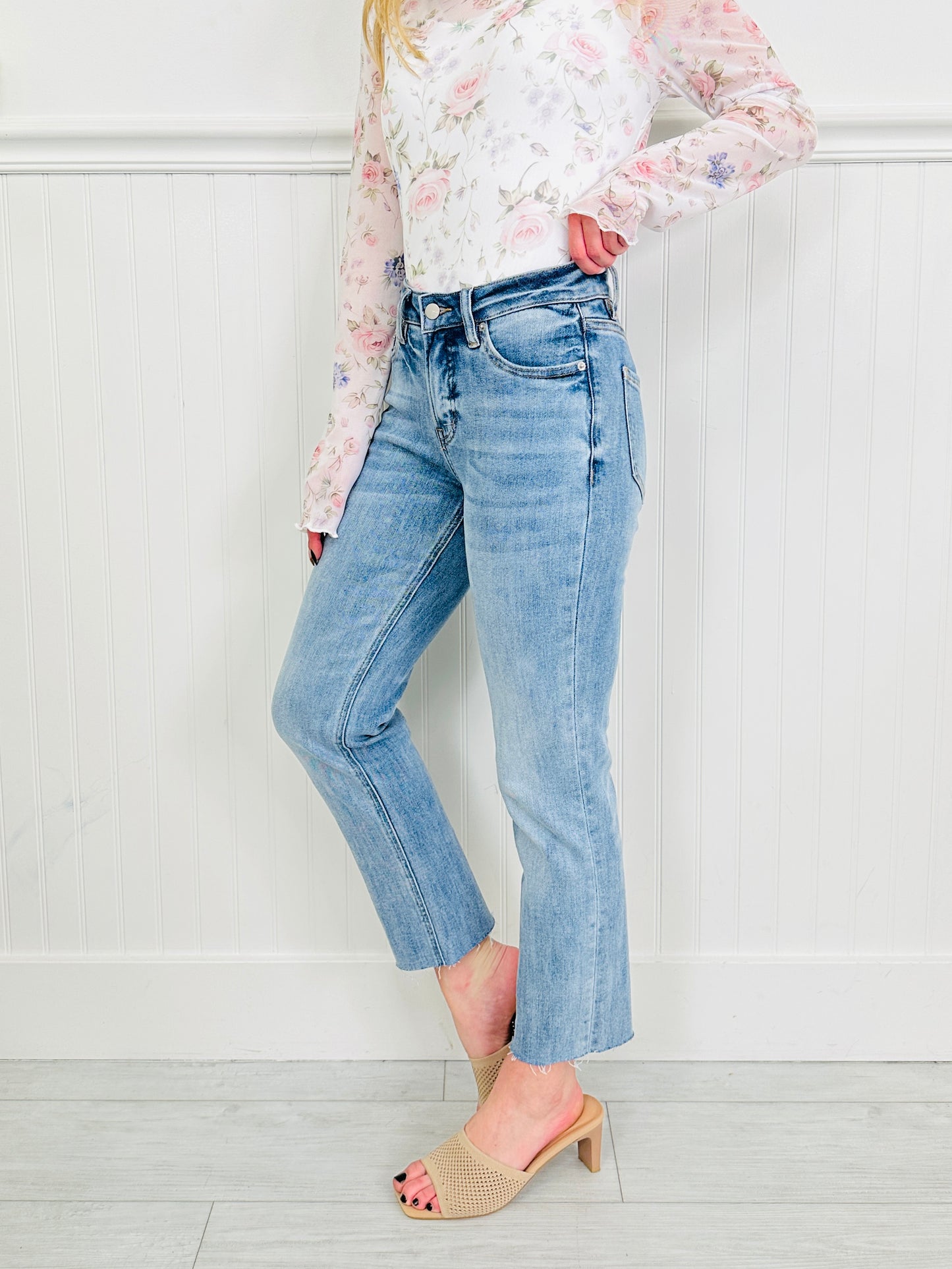 Clean Slate Straight Leg Tummy Control Jeans
