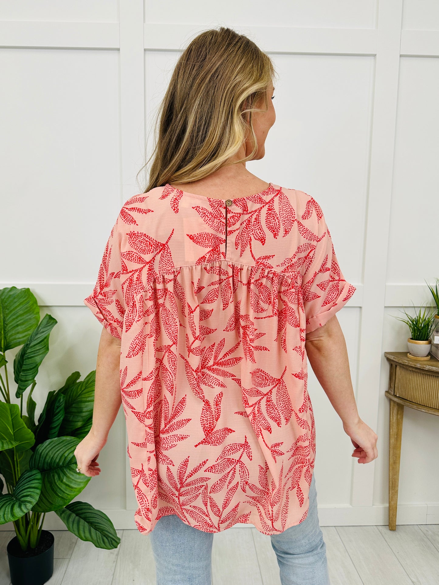 Polished & Poised Top in Peach Smoothie