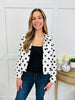 Dreaming In Dots Jacket In Ivory