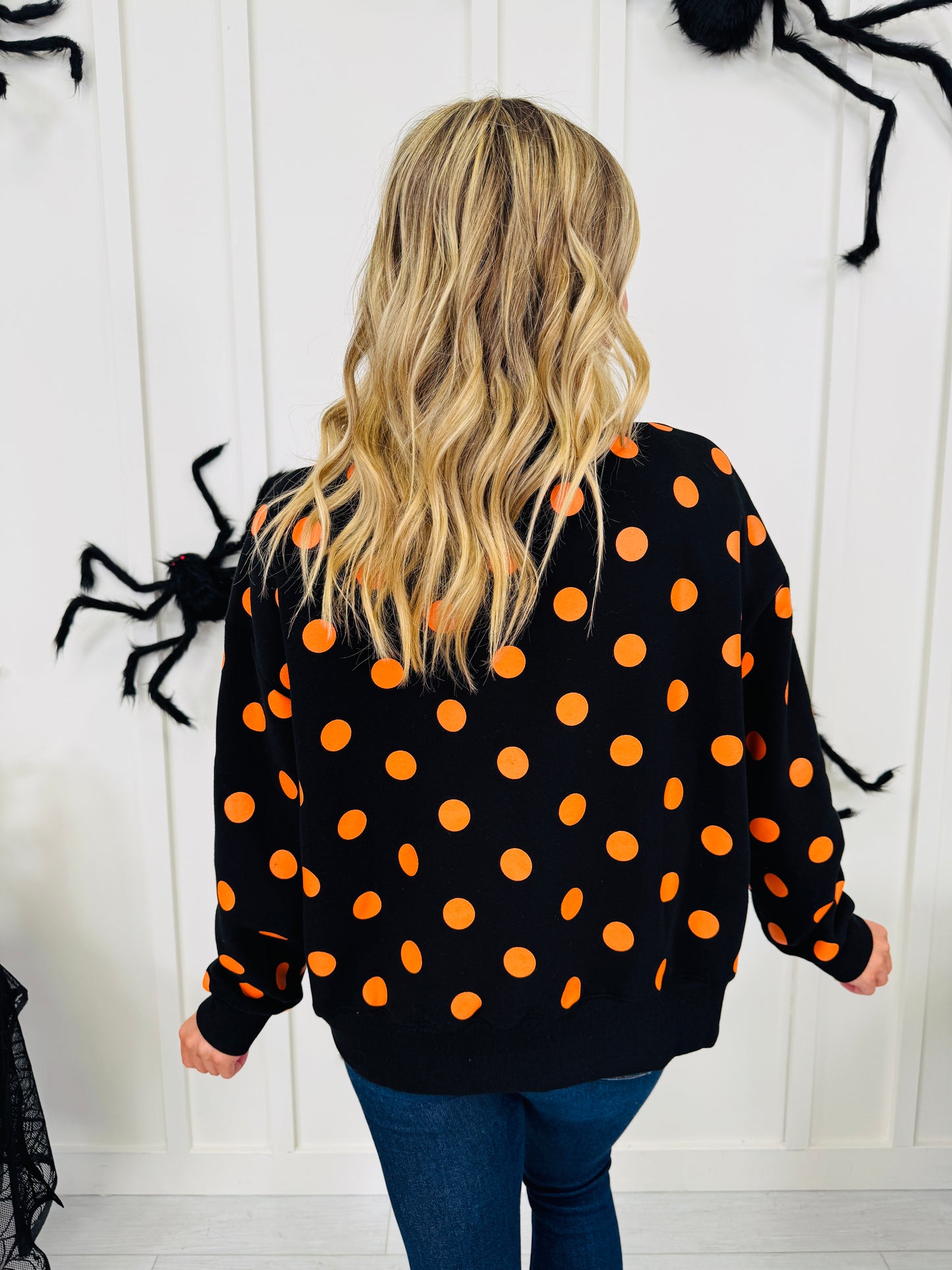 Dot After Dark Pullover