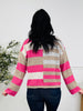 Color Crush Sweater In Hot Pink