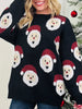 Santa Squad Sweater In Multiple Colors