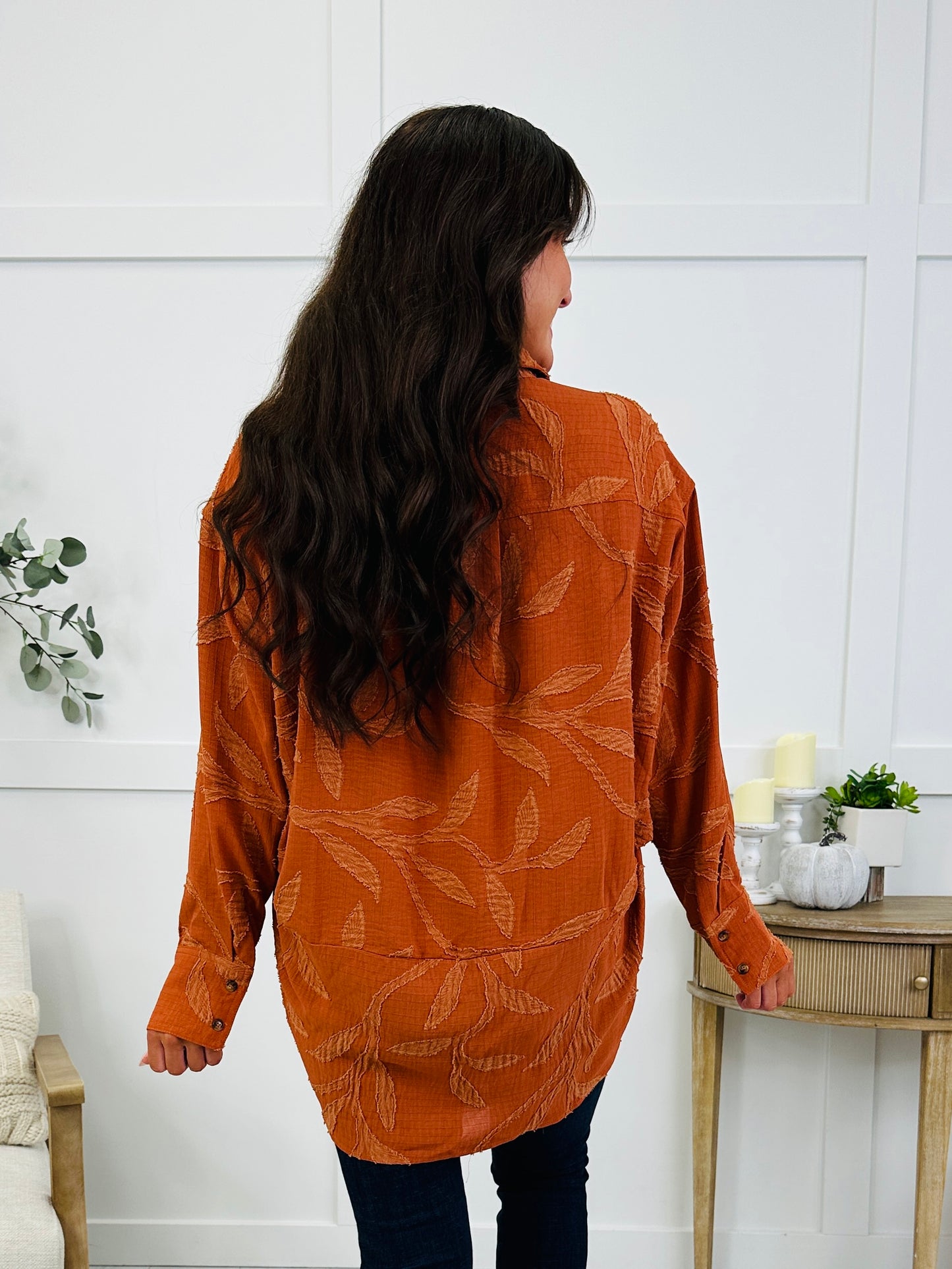 Maple Lane Jacket In Rust