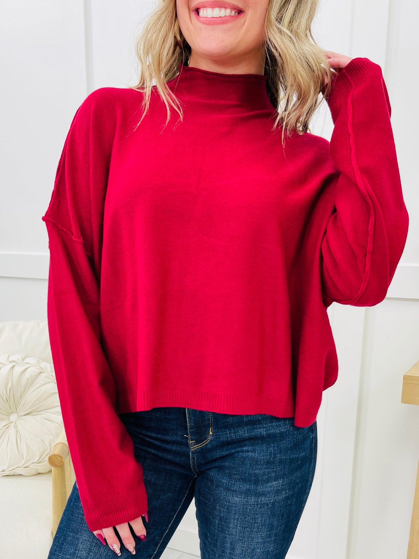 DOORBUSTER! Effortlessly Chic Top-Multiple Colors!