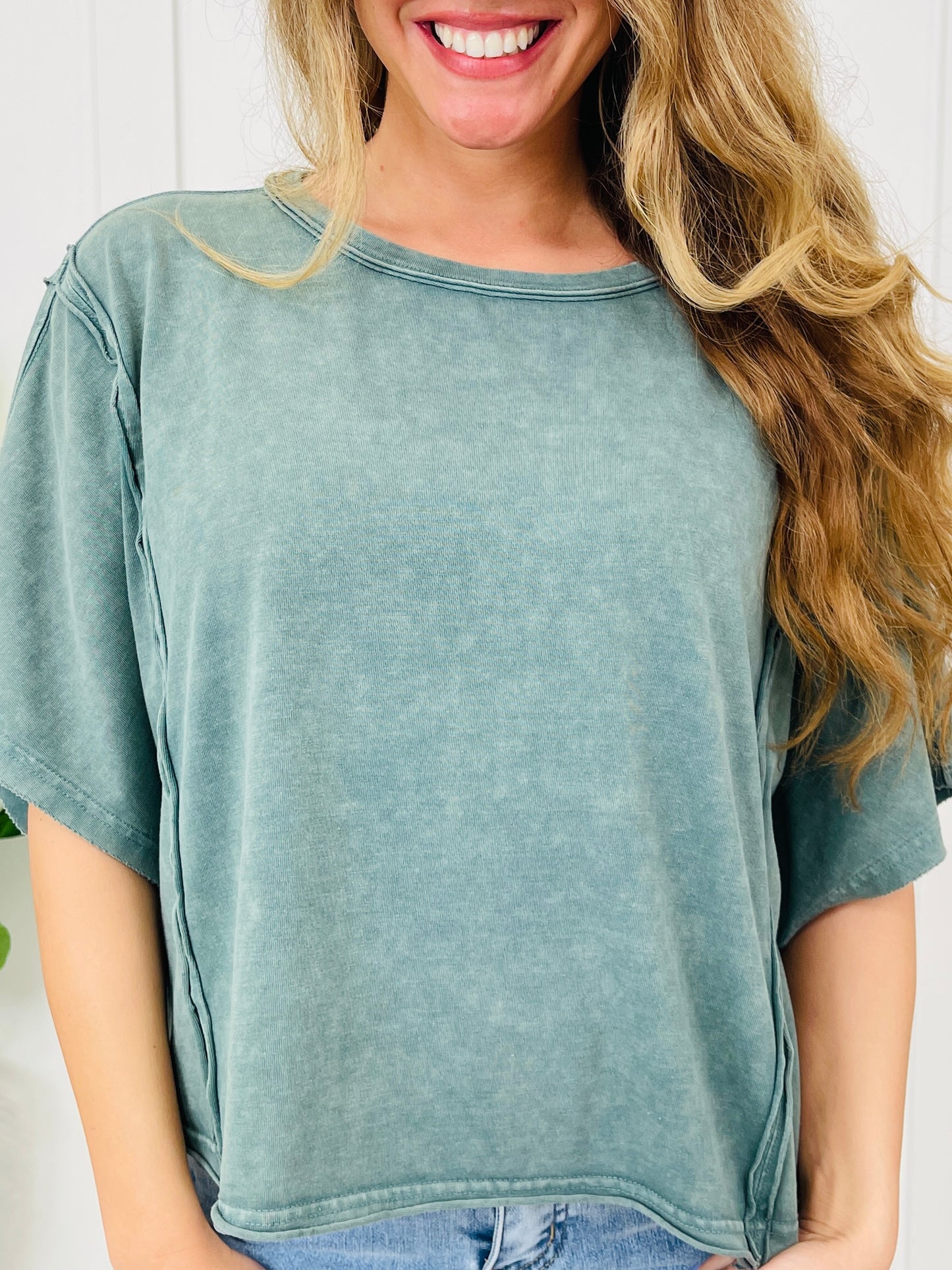 Laid Back Moment Top In Multiple Colors