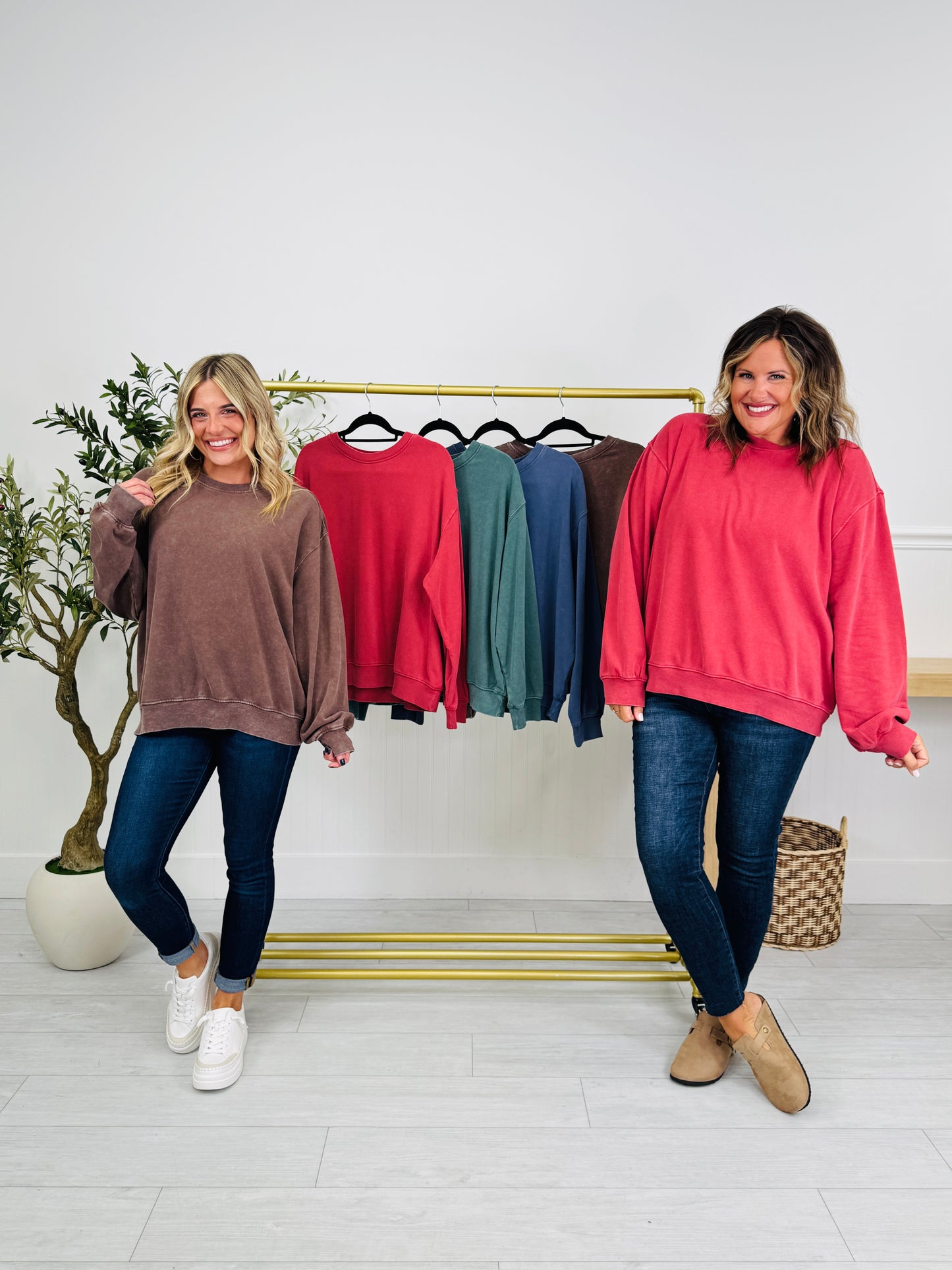 Comfort On Call Crewneck In Multiple Colors