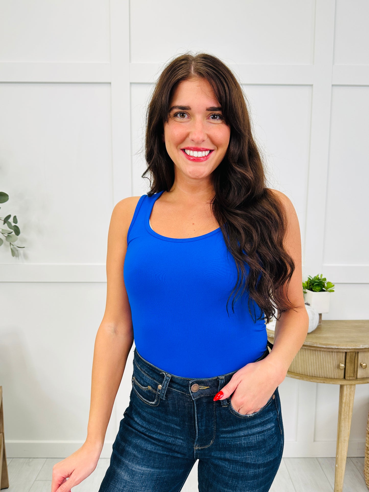 Staying Unbothered Shapewear Tank In Multiple Colors