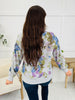 Sunday Blooms Top In H Gray Mix