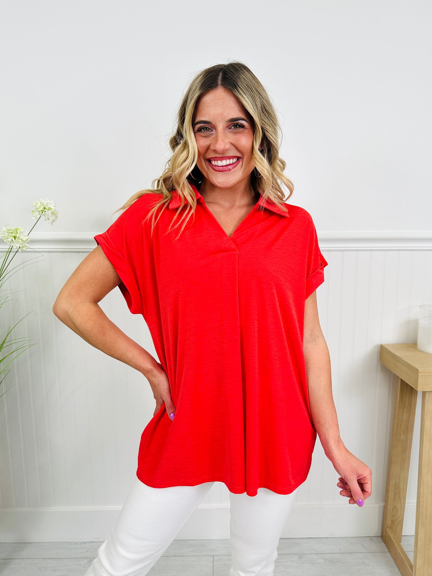 Spring Into Style Top In Multiple Colors