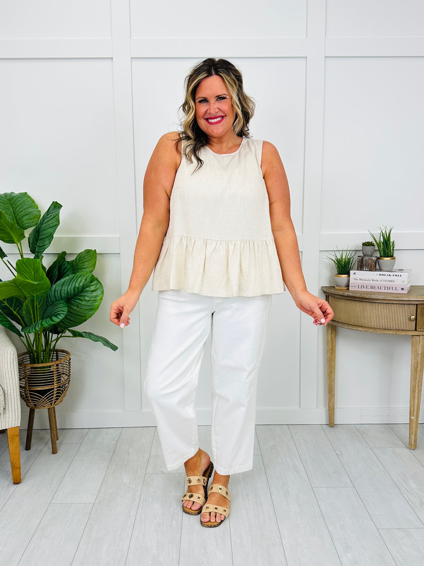 Judy Blue Dockside Darling Rigid Magic Barrel Jeans