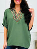 Wild Beauty Top In Olive