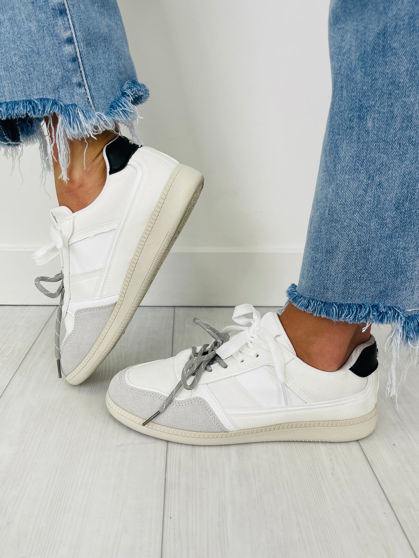 The Polished Step Sneakers