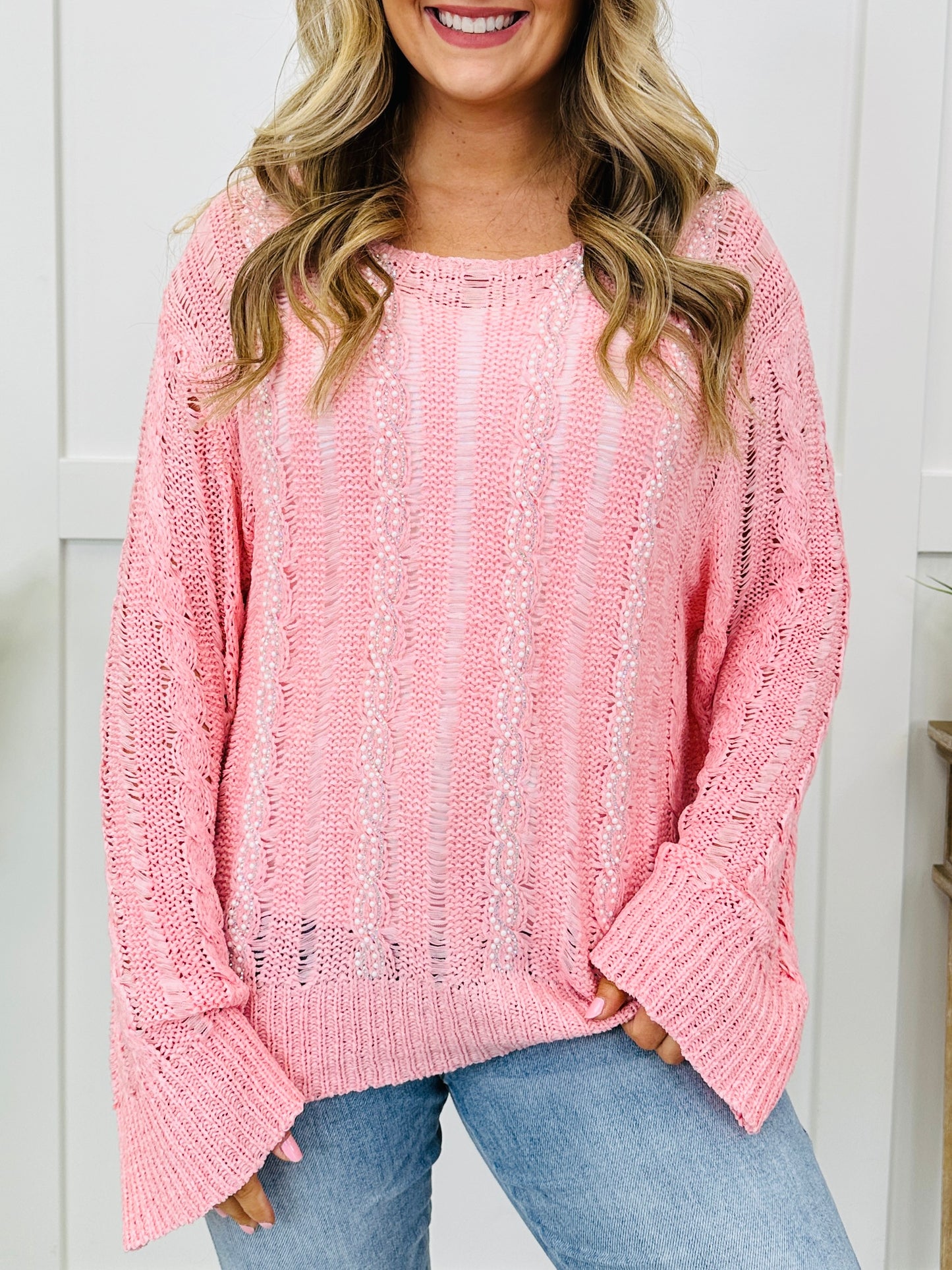The Last Light Top In Soft Pink