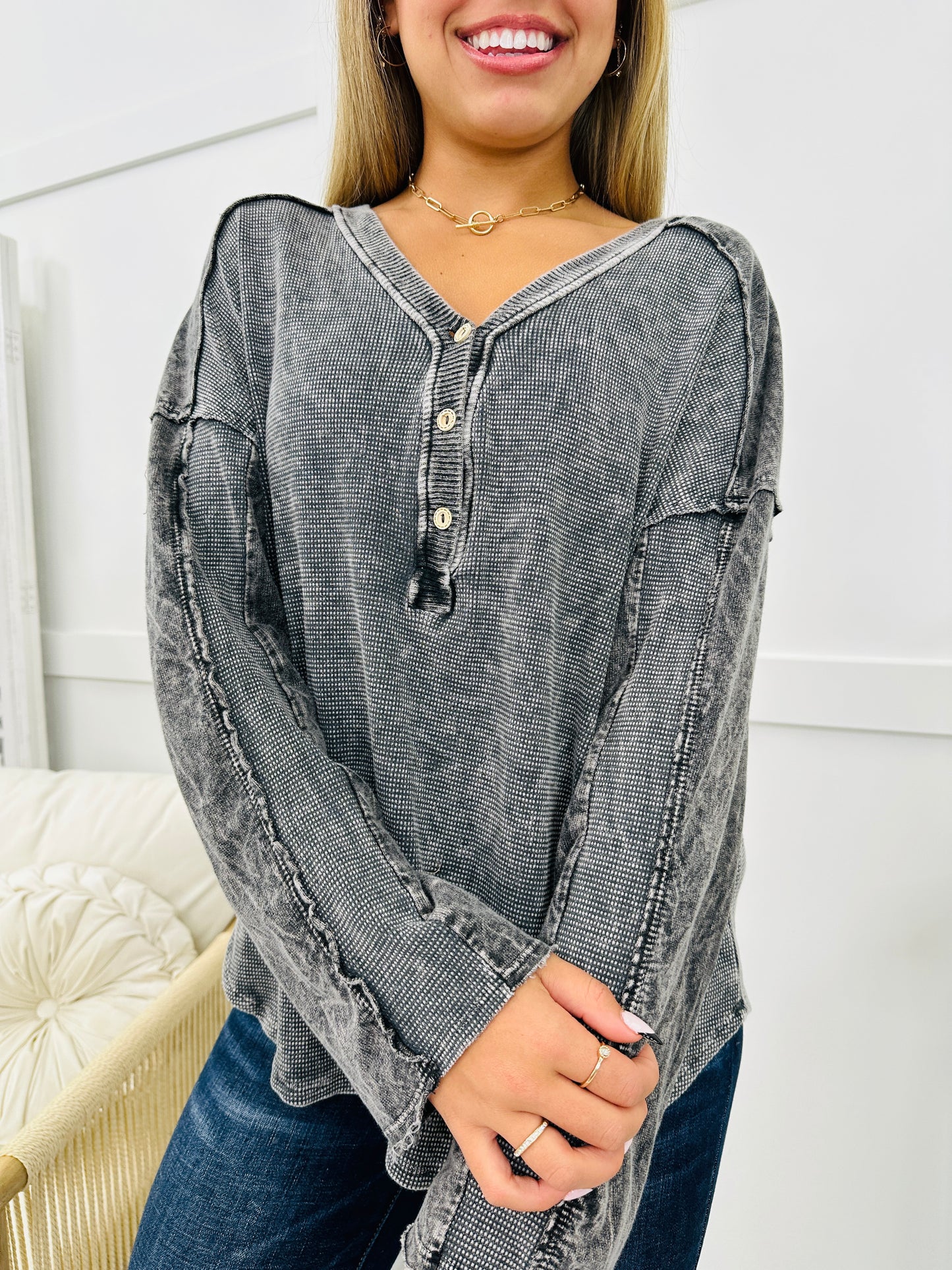 Effortless Charm Top- Multiple Colors!