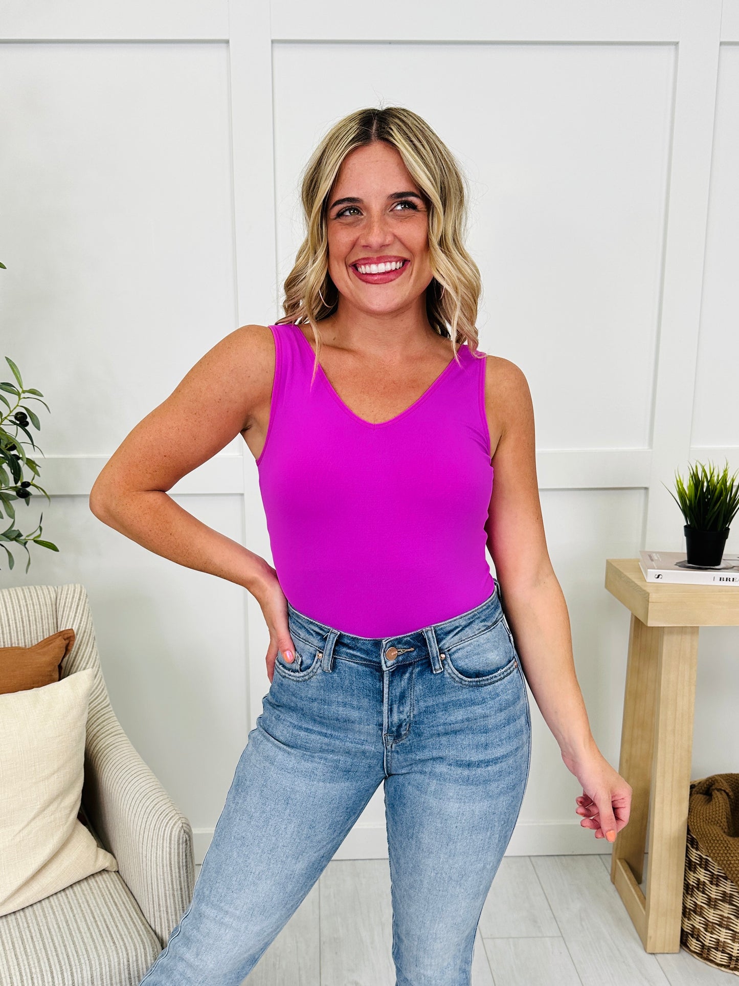 Best Selling Reversible Shapewear Tank Top- Multiple Colors!