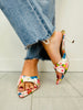 Effortless Elevation Heels In Pink Floral