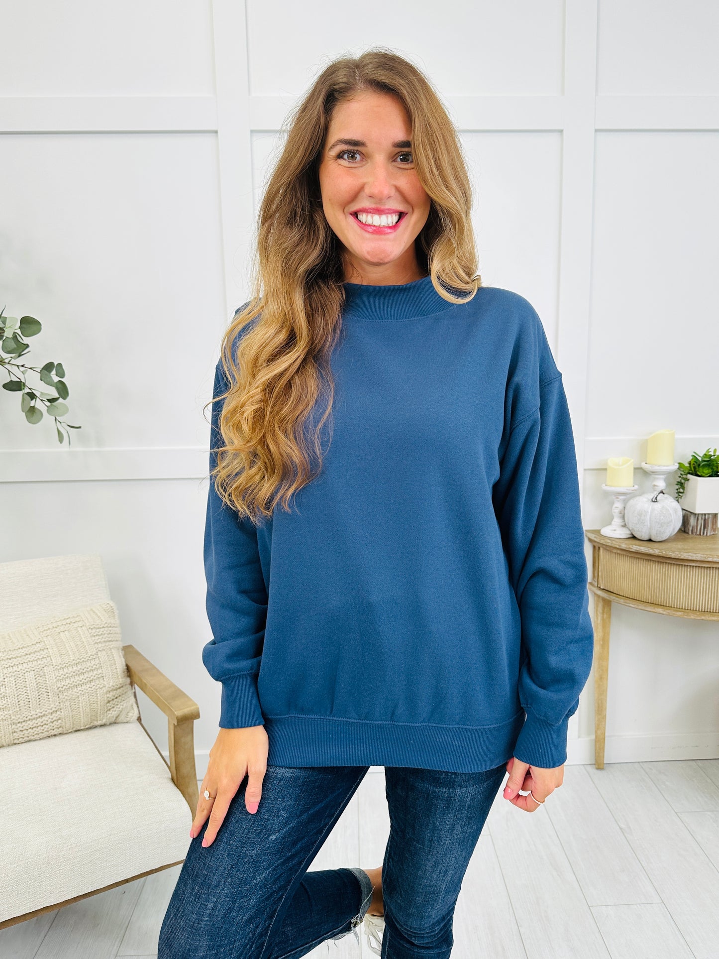 Weekend Reset Sweatshirt In Multiple Colors