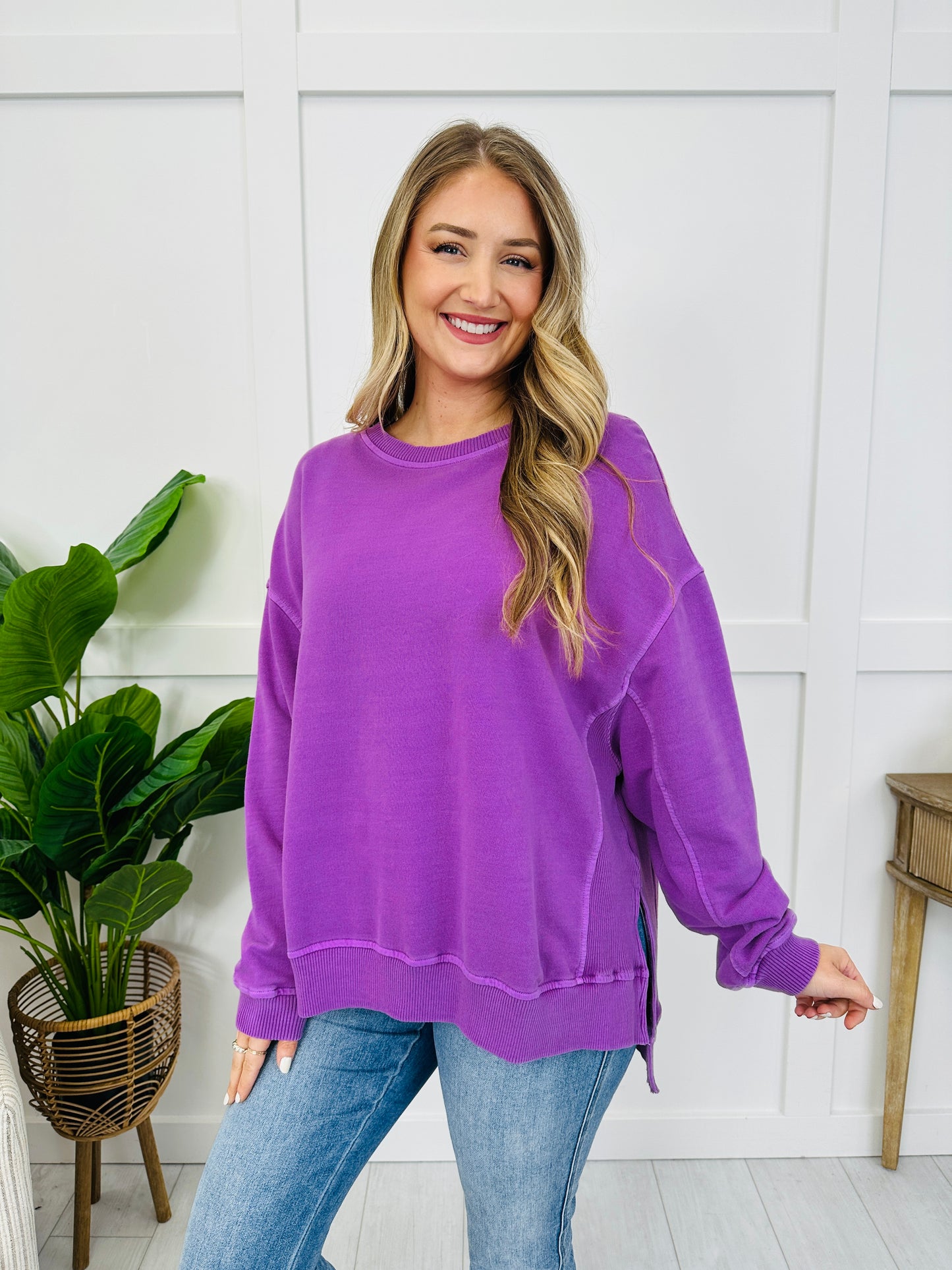 Better When It's Simple Pullover- Multiple Colors!