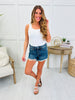 Judy Blue Cut to the Chase Rigid Magic Cut Off Shorts