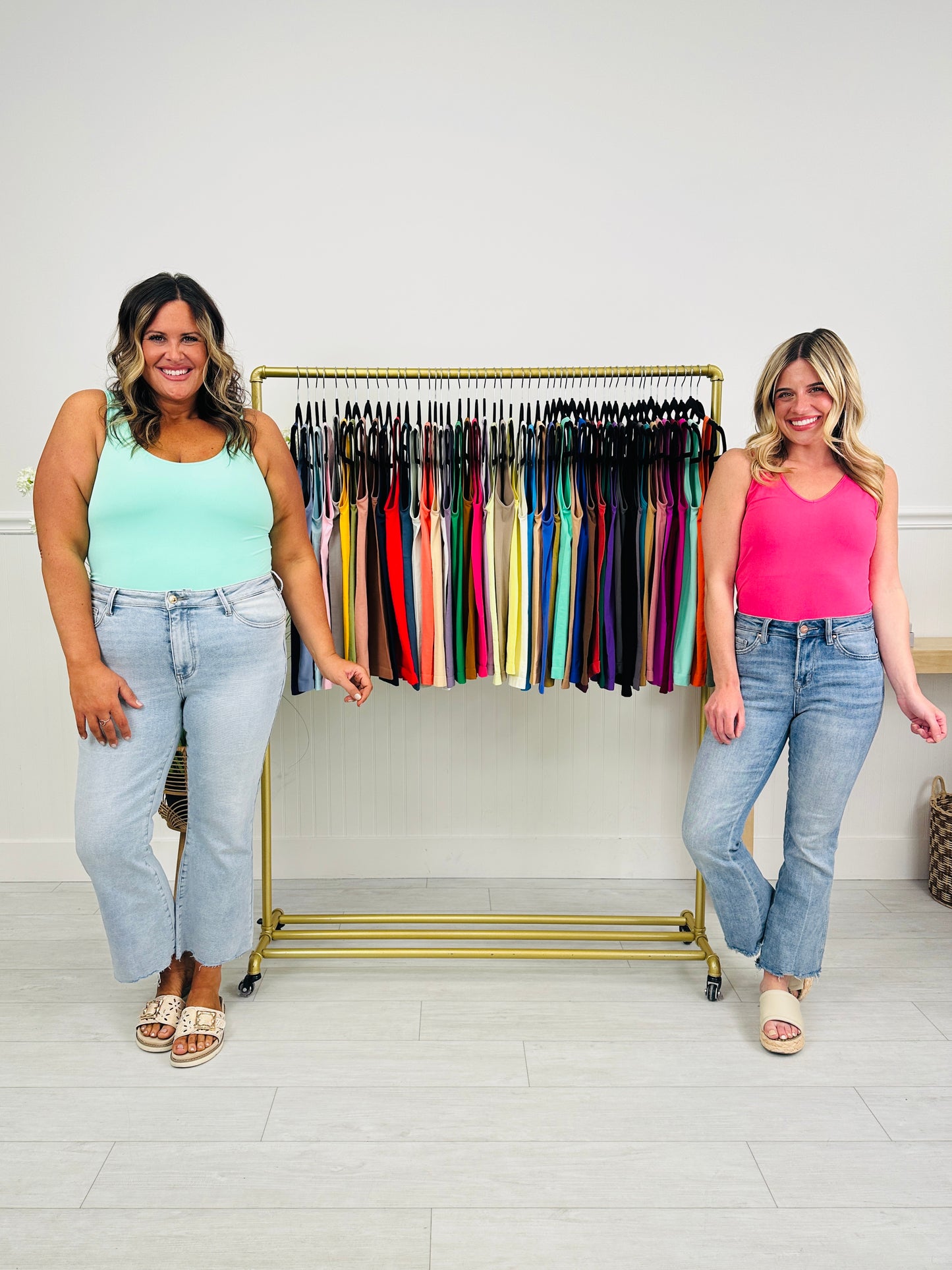 Best Selling Reversible Long Shapewear Tank Top In Multiple Colors