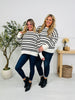 Soft Seasons Sweater In Cream