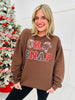 REG/CURVY Gingerbread Snap Attack Graphic Sweatshirt