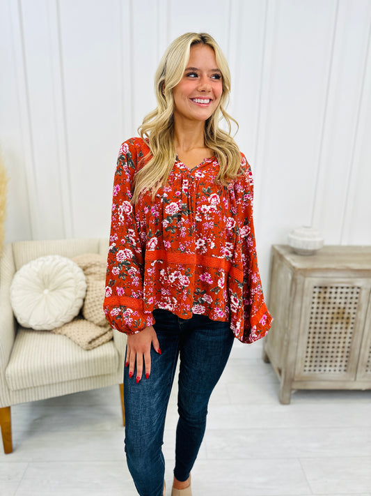 Garden Blooms Top