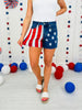 Stars and Stripes Forever Tummy Control Shorts