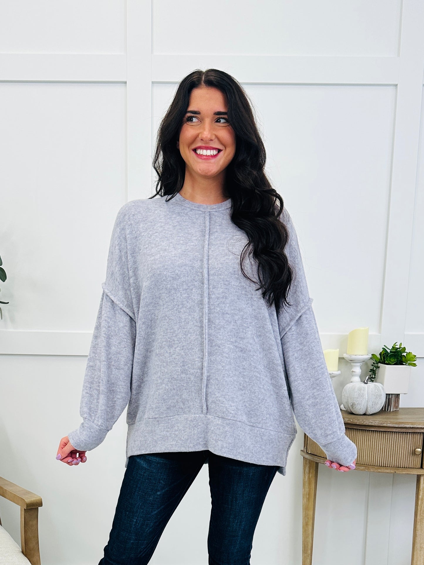 Chasing Cozy Top In Multiple Colors