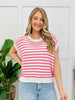 The Everyday Riviera Top In Taffy Pink