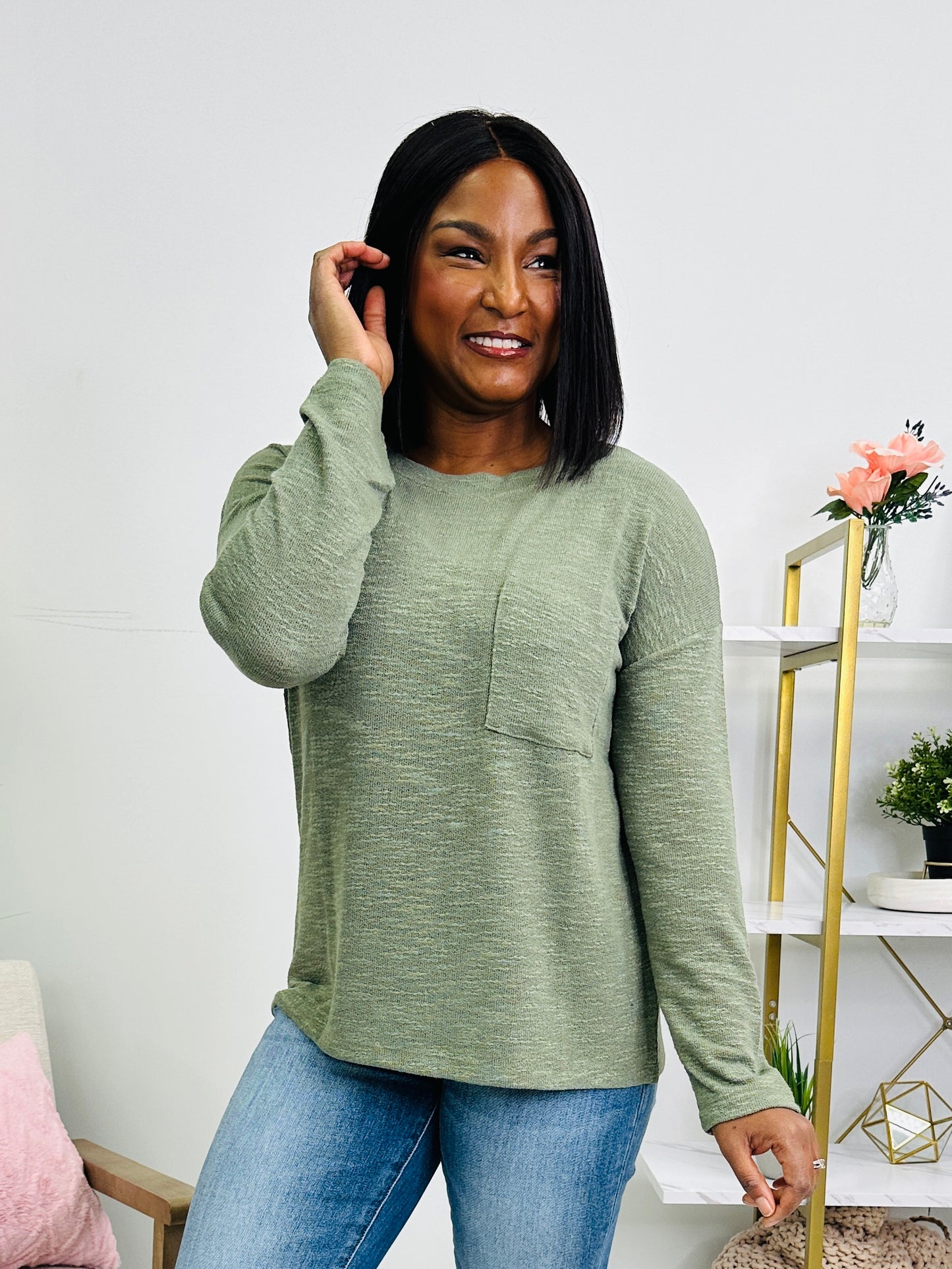 A Quiet Kind of Cozy Top In Multiple Colors