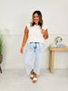 Current Crush Cropped Wide Leg Tummy Control Jeans