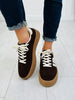 Sidewalk Chic Sneakers In Brown/Beige