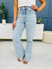 MOCO Exclusive Straight To It Straight Leg Tummy Control Jeans in Reg/Curvy