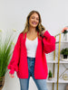 Layer Love Cardigan in Hot Pink
