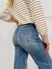 Wear It Well Tummy Control Wide Leg Jeans
