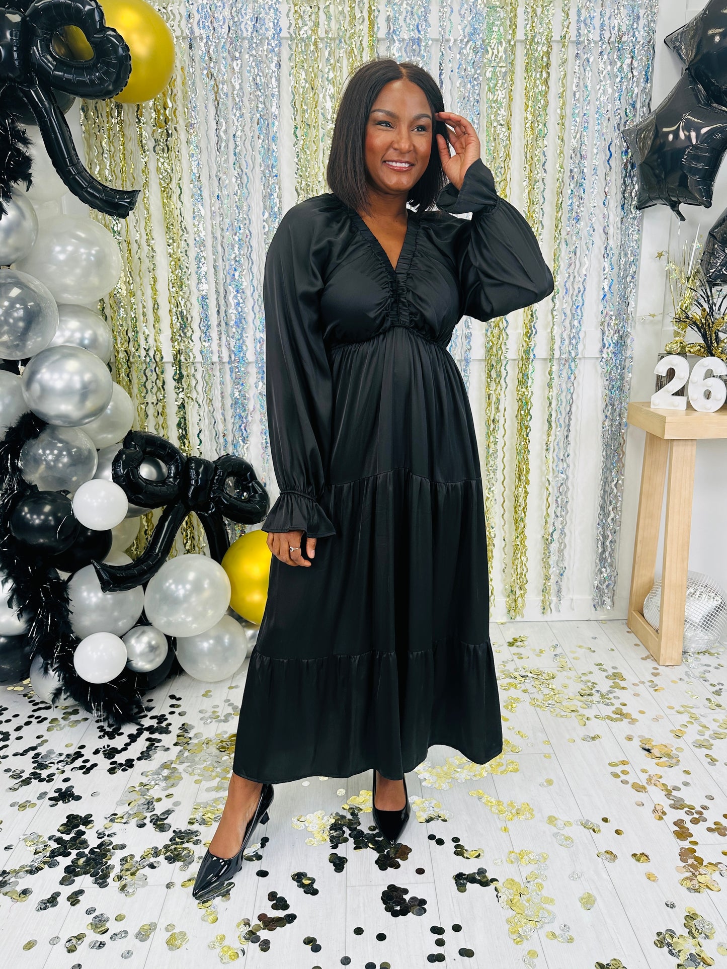 A Night To Remember Dress- Multiple Colors!