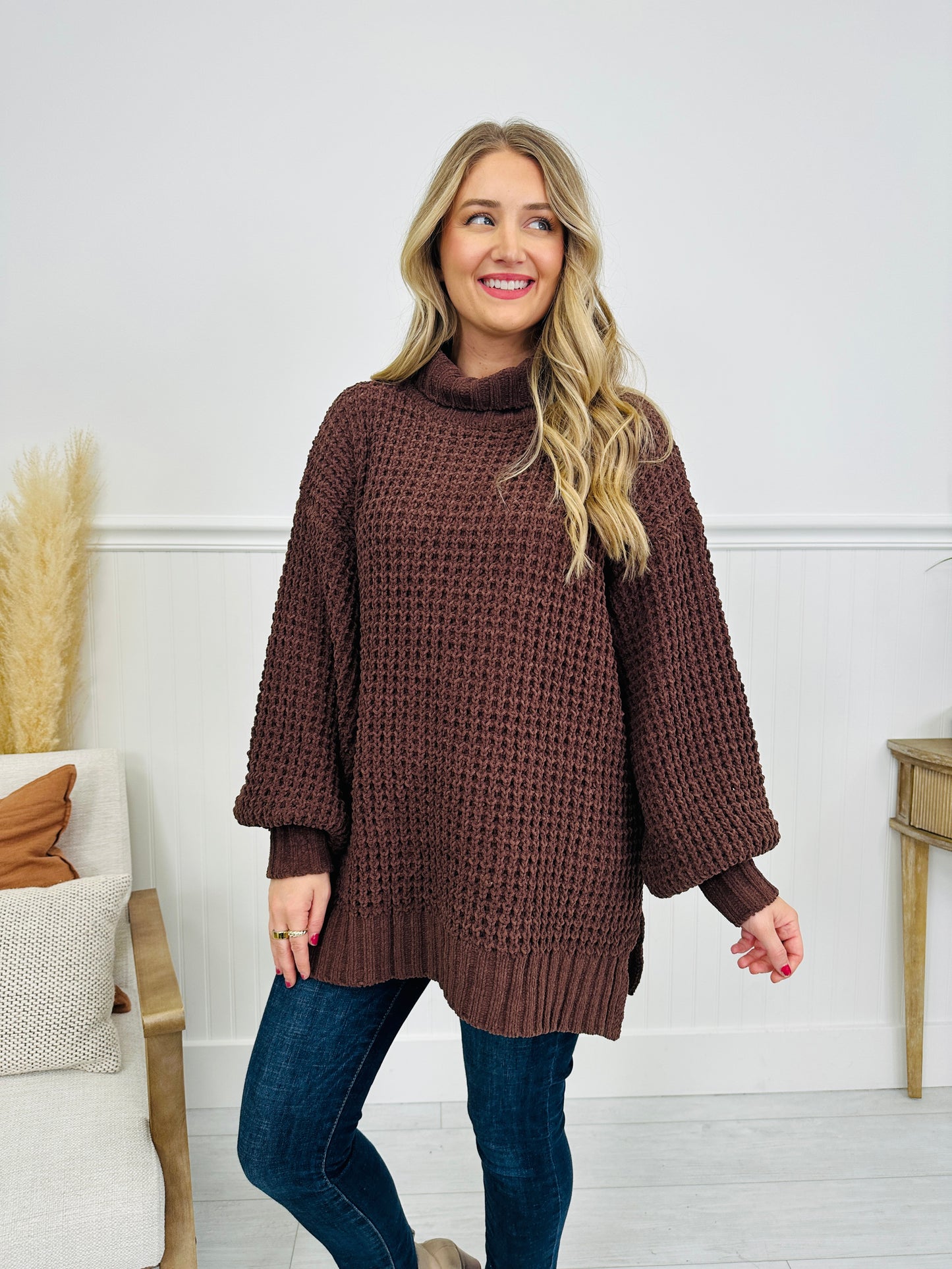 Cozy In Knit Sweater- Multiple Colors!