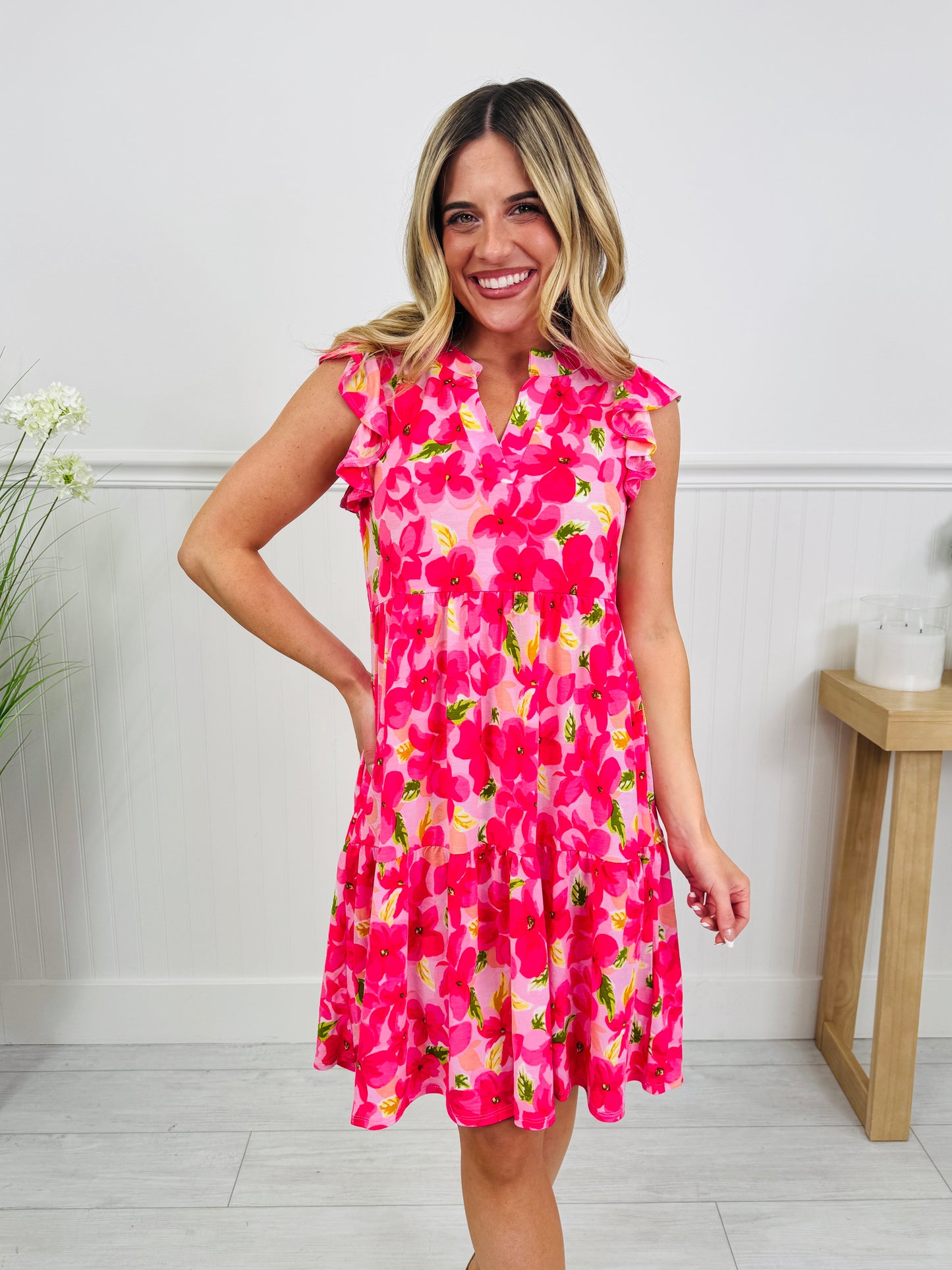 Sunshine on Repeat Dress in Charleston Print