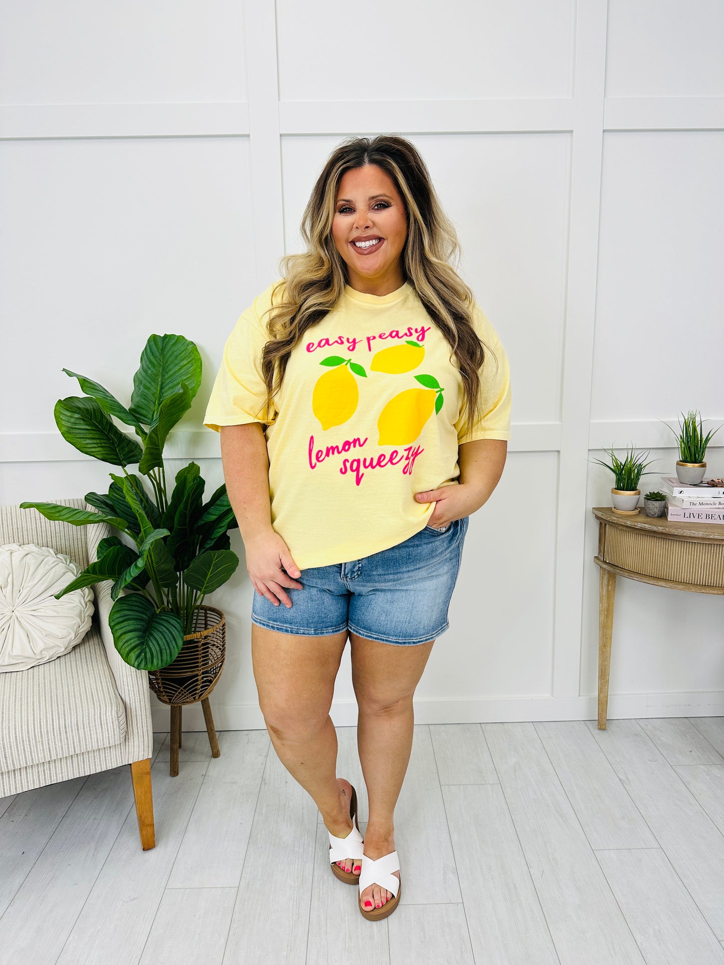 Easy Peasy Lemon Squeezy Graphic Tee