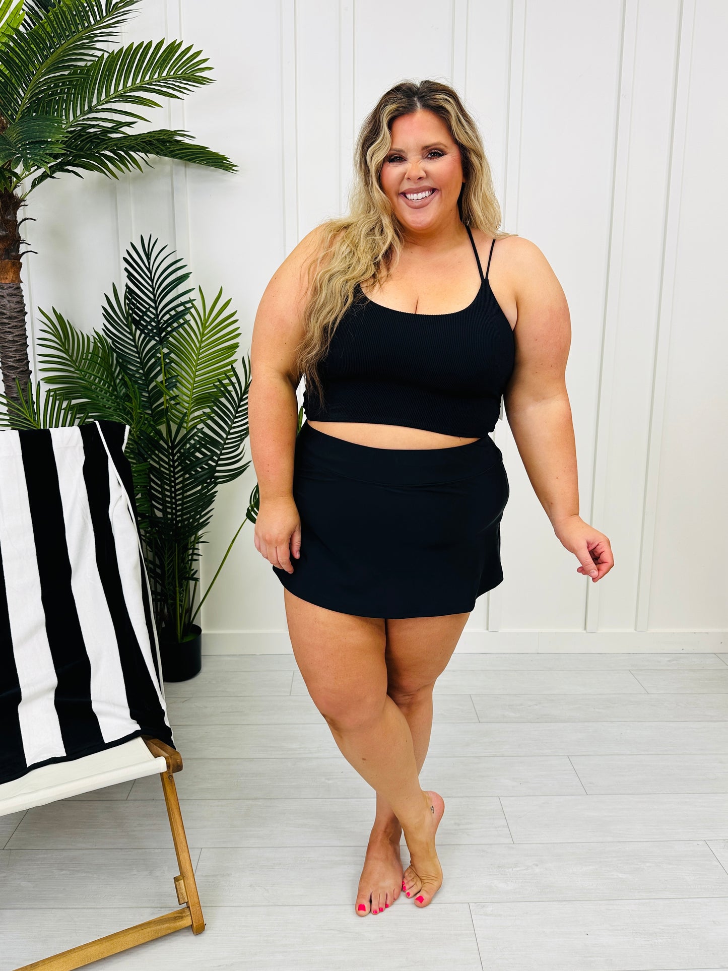Swim Skirt In Black
