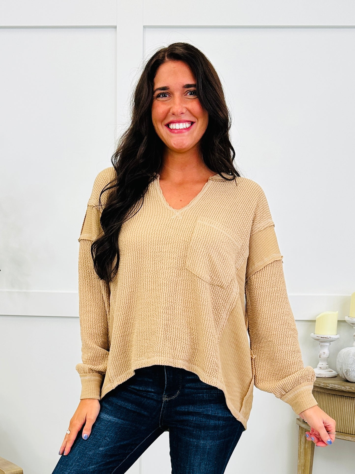 Rustic Rhythm Top In Multiple Colors