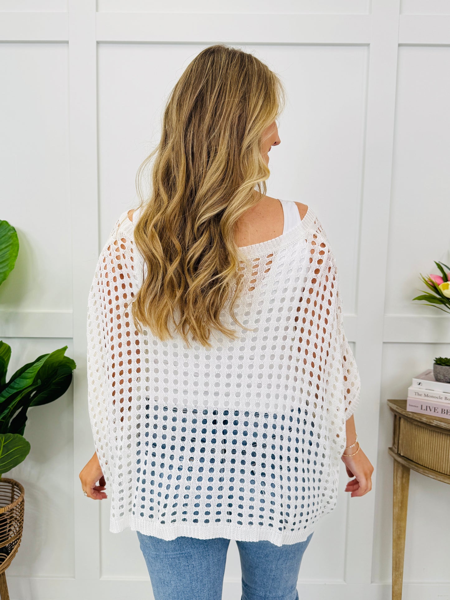 Seaside Mesh Top