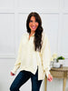 Living For The Weekend Pullover in Milk