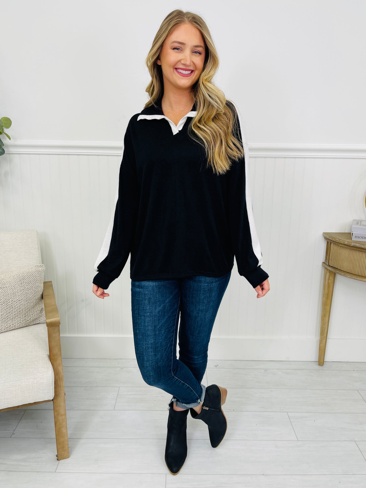 Where Contrast Meets Calm Top