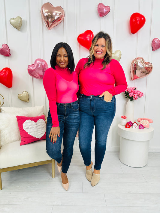 Cupid's Favorite Top in Magenta