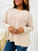 DOORBUSTER! Forever Wandering Free Long Sleeve Top- Multiple Colors!